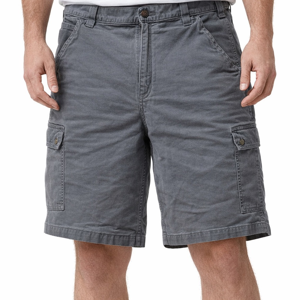 Carhartt Men's Washed Gray Cargo Shorts